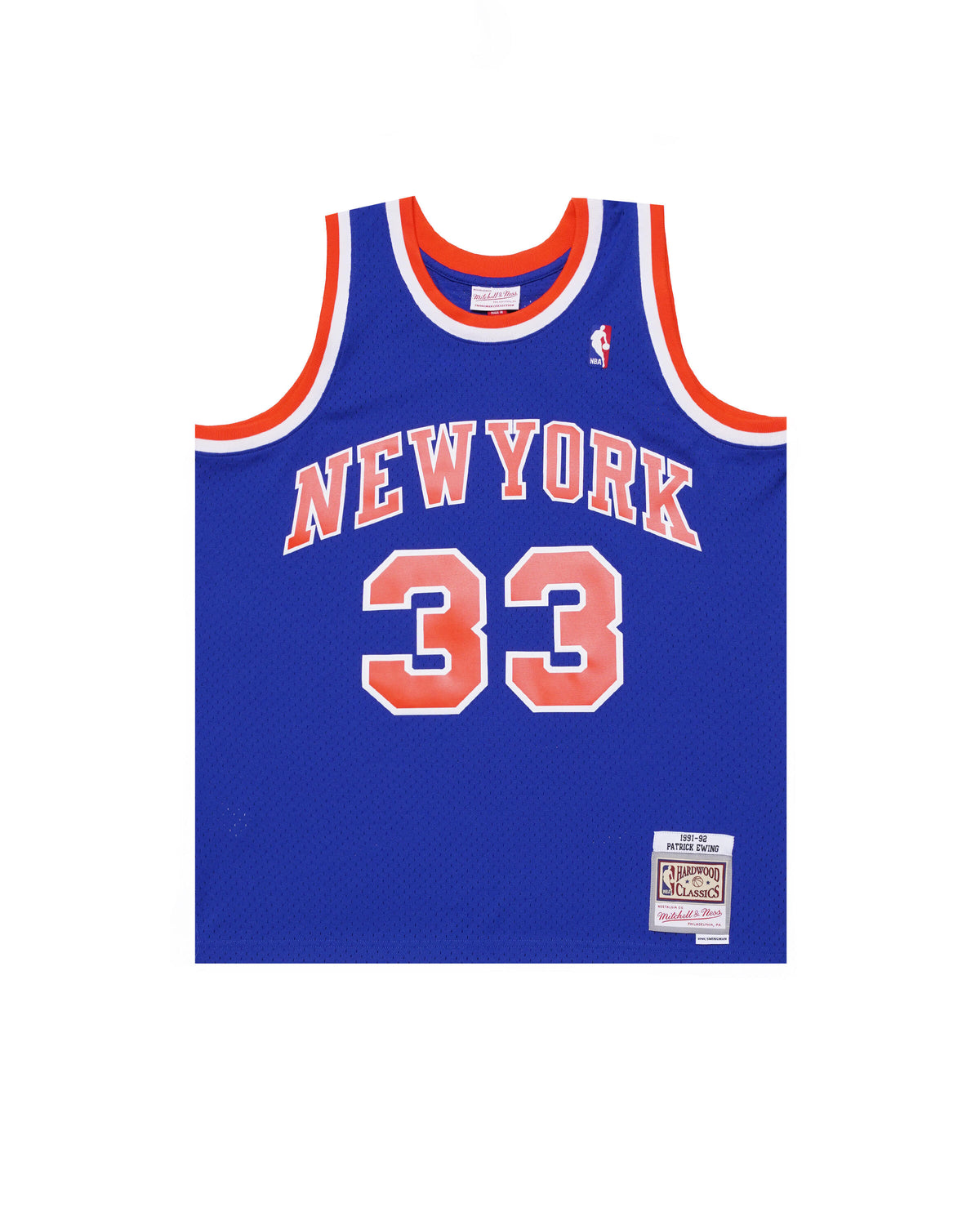 Mitchell & Ness NBA SWINGMAN JERSEY 2.0 - NY KNICKS 1991-92 'P. Ewing #33'