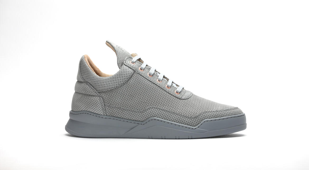 Filling Pieces Low top perforated "Alam grey"