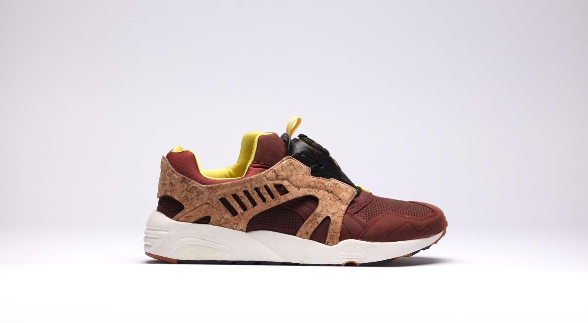 Puma Leather Disc Cage Lux "Red Brown"