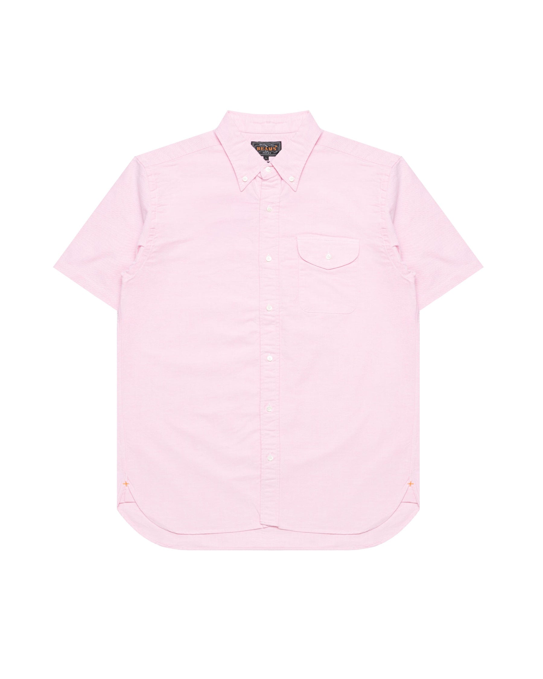 Beams+ B.D. Short Sleeve Oxford