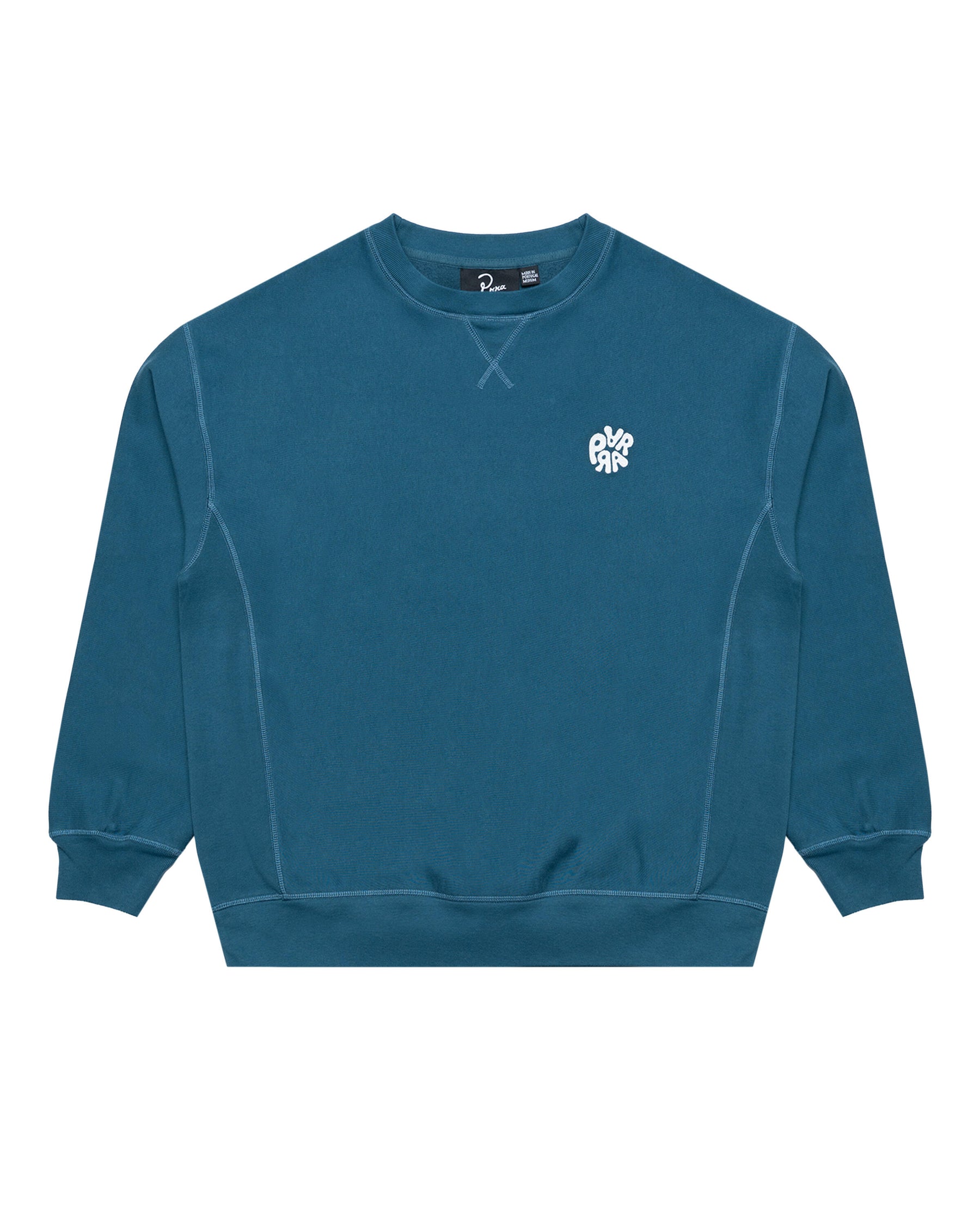 by Parra Balloon logo cross-grain crewneck