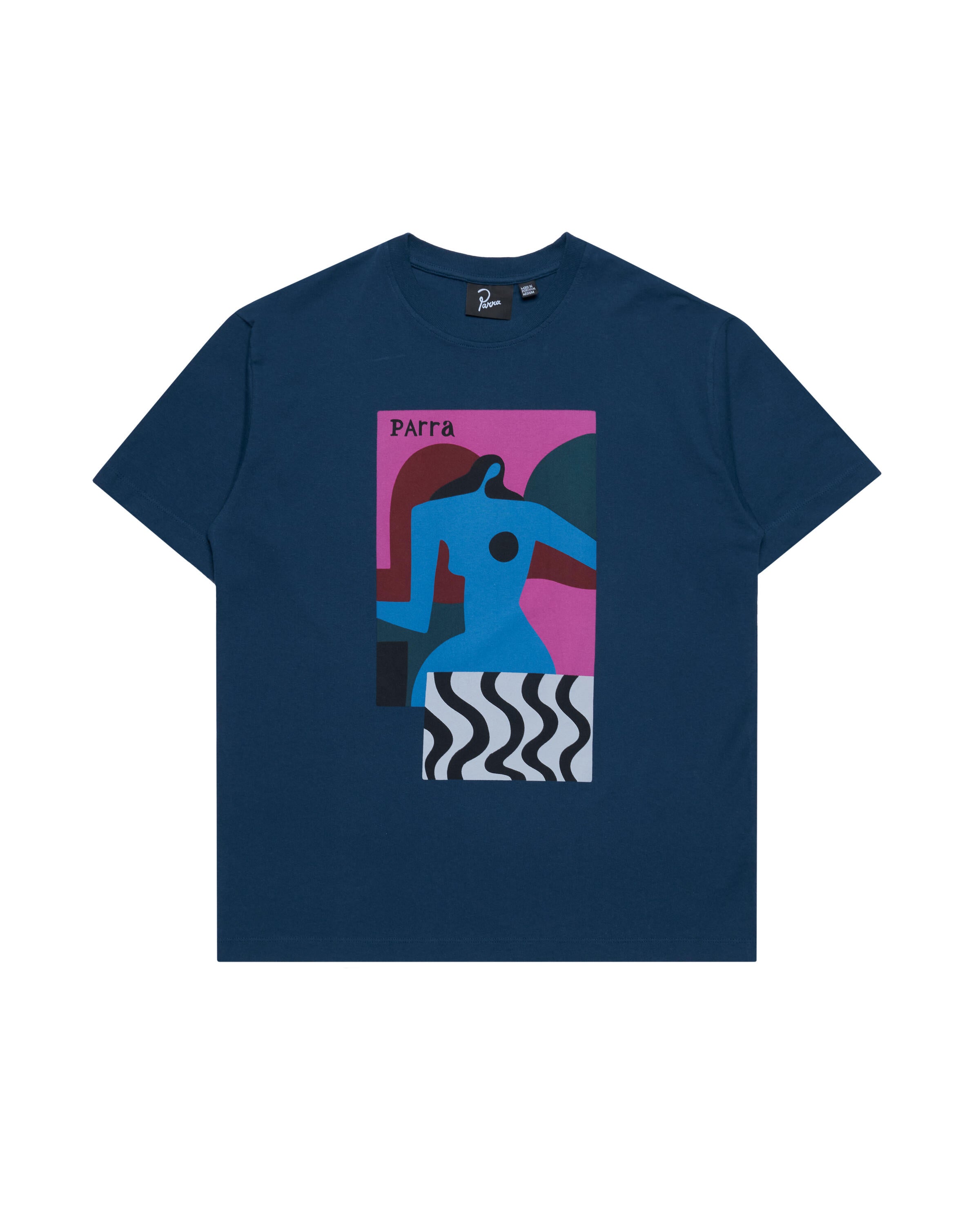 by Parra distortion table t-shirt