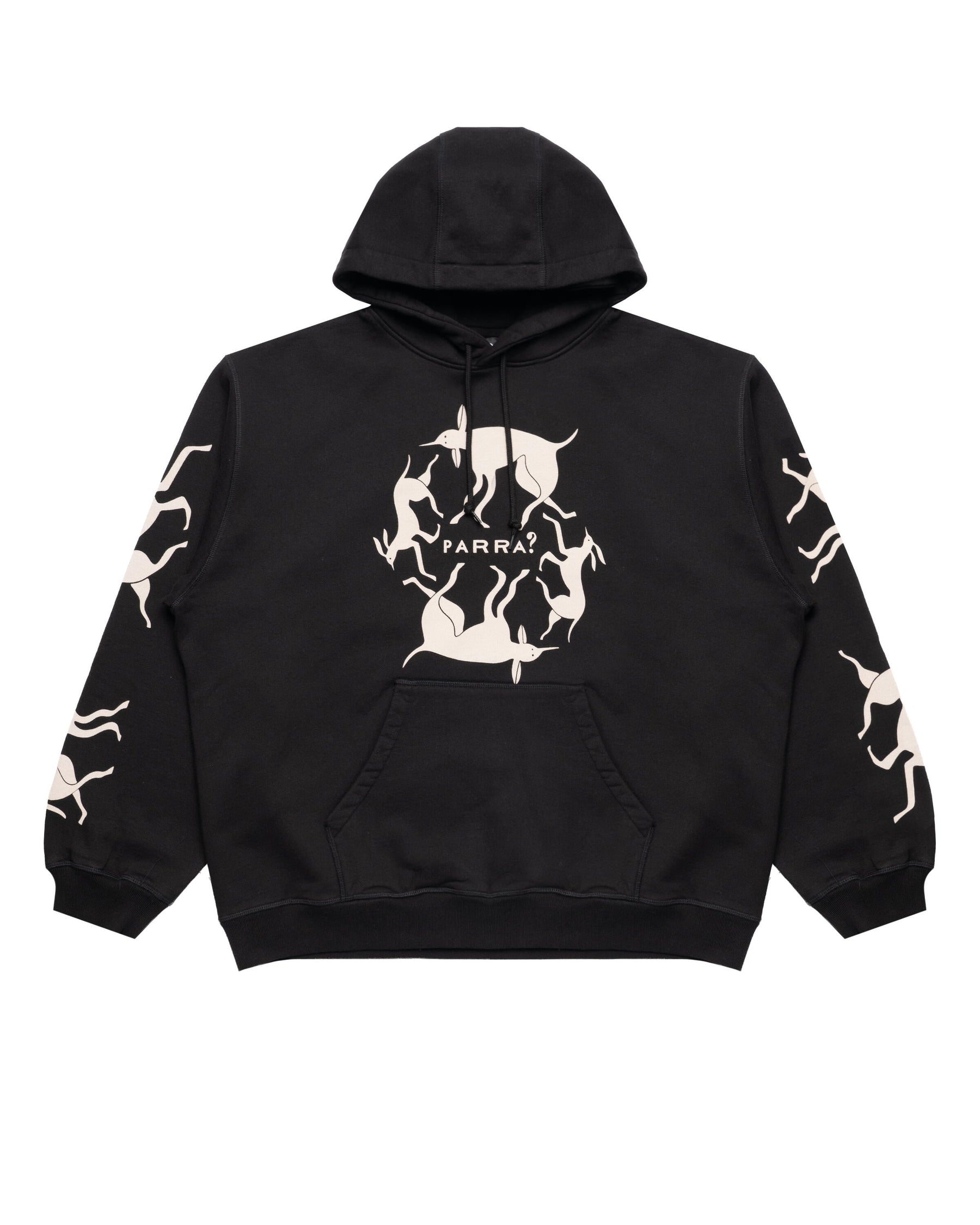 by Parra Non grand cafe hooded sweatshirt