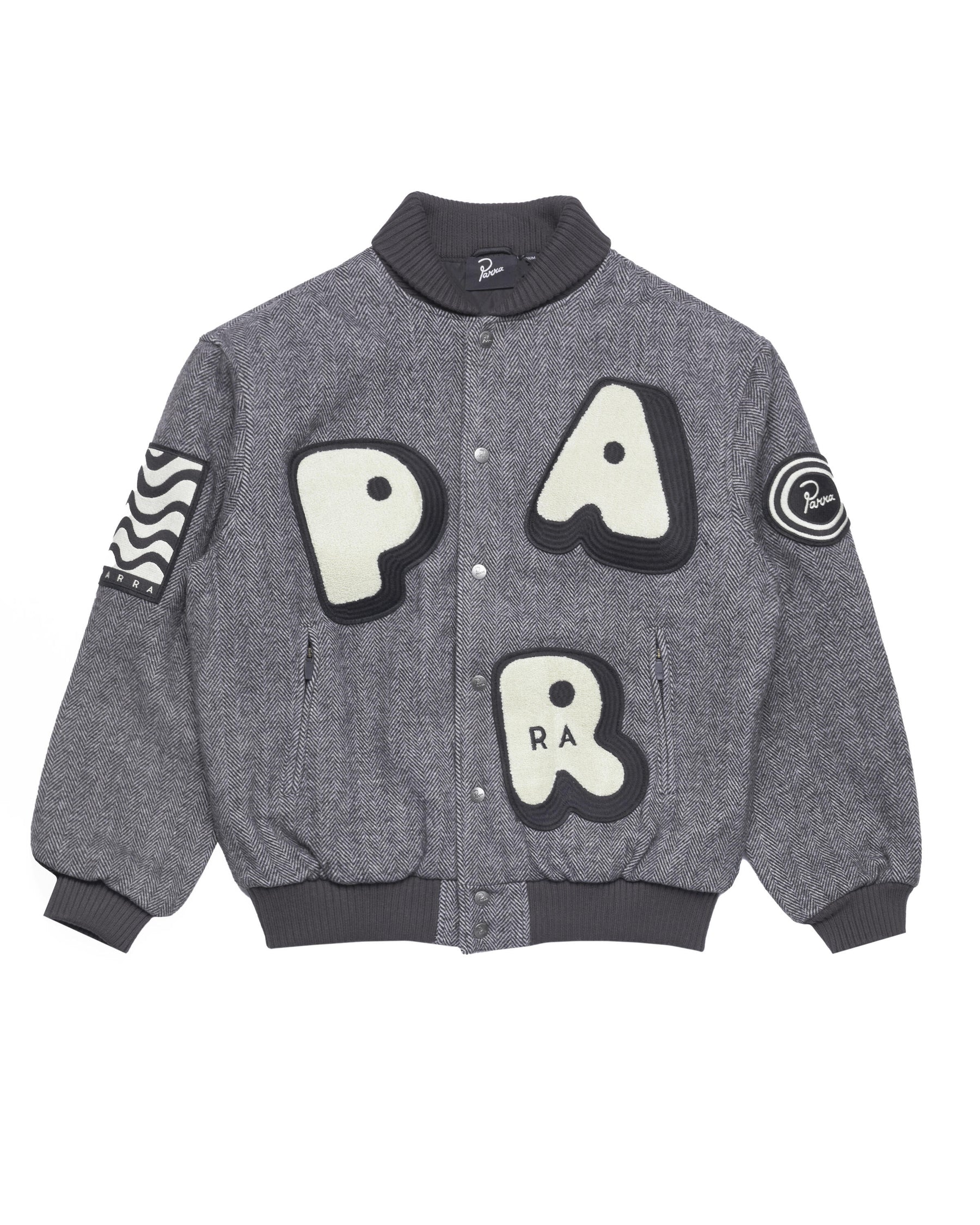 by Parra Rounded PAR Varsity Jacket