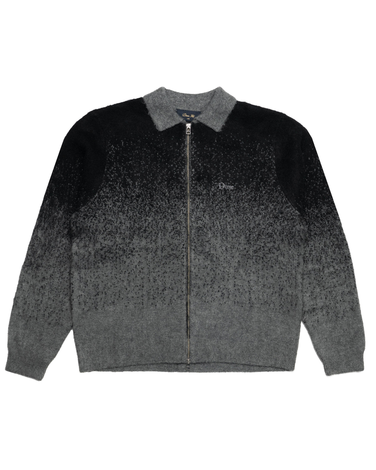 Dime Mohair Double Zip Knit