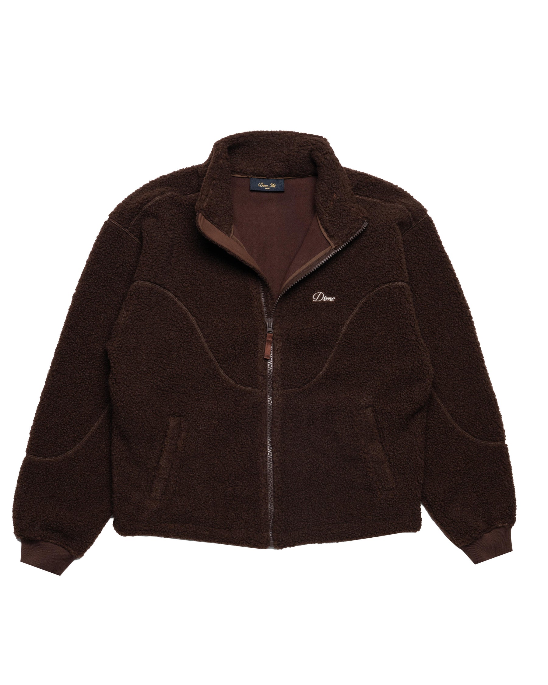Dime Polar Fleece Sherpa Zip
