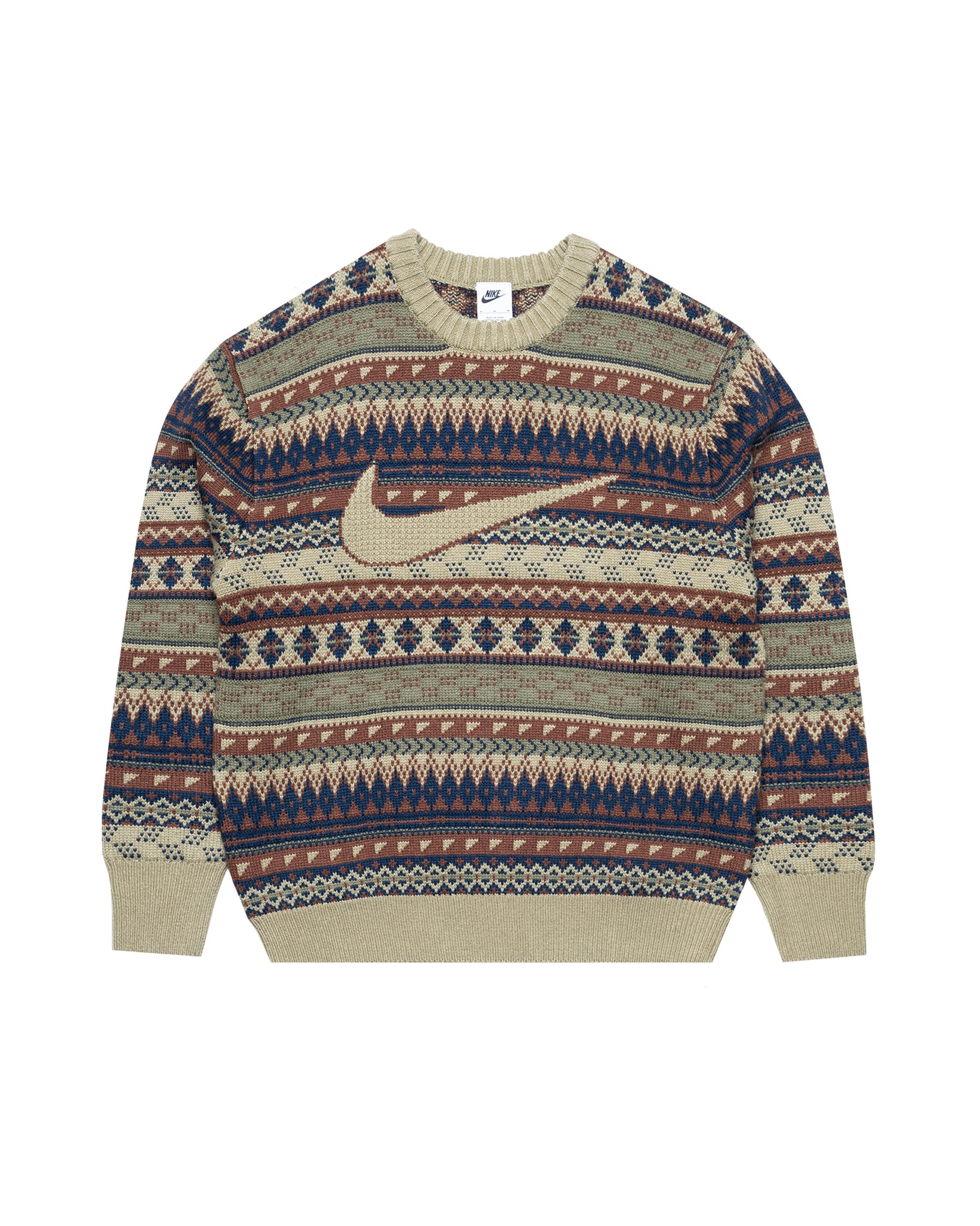 Nike LIFE FAIR ISLE CREW SWEATER