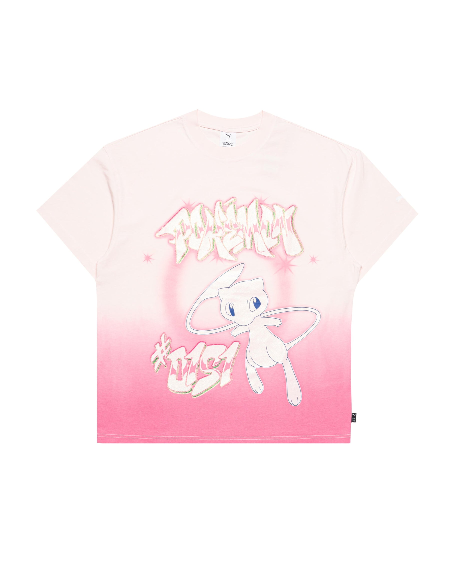 Puma x POKEMON Shiny Mew Oversized Tee