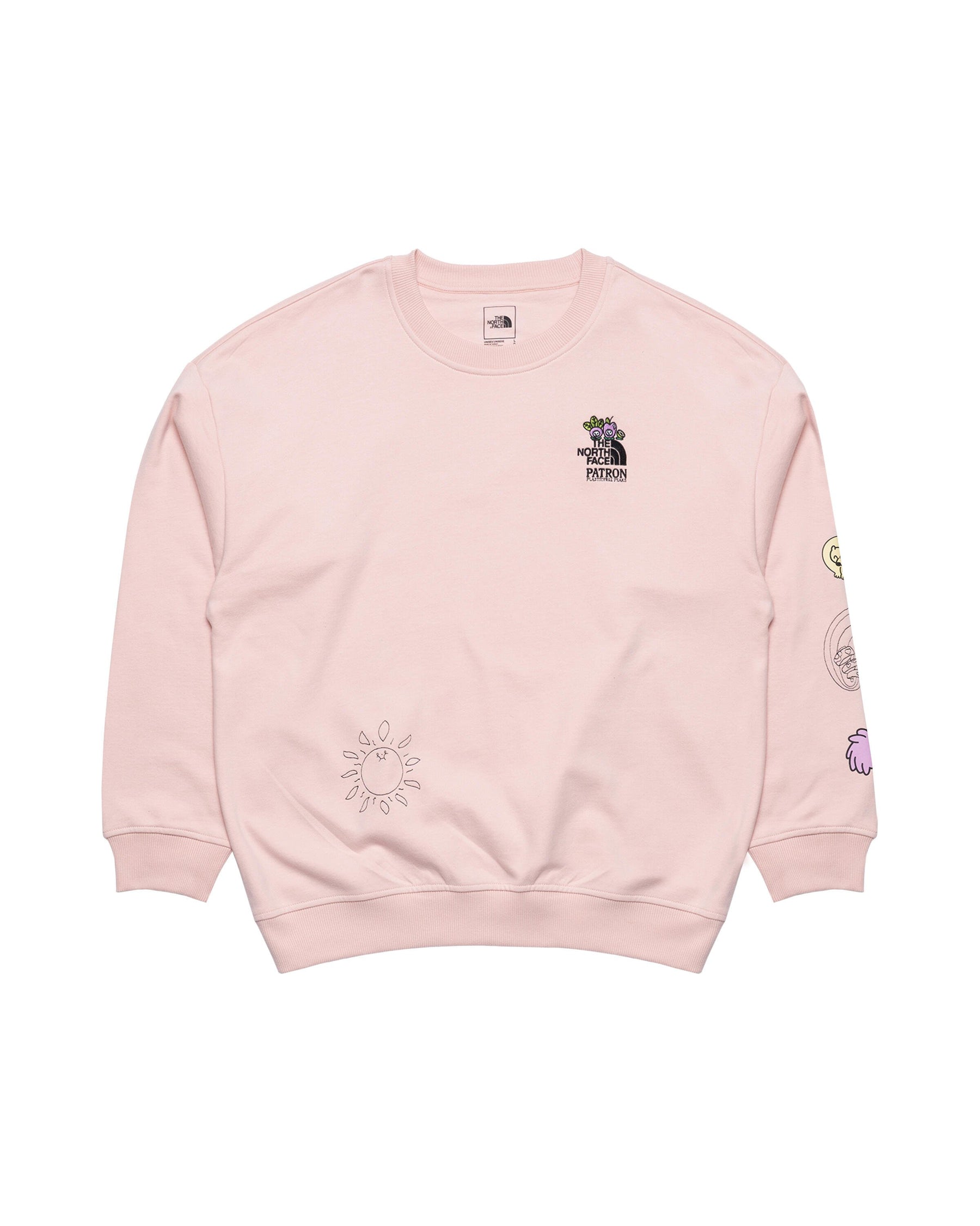 The North Face x Patron Plasticfree Peaks Oversized Crew 'Mountain Cleanup'