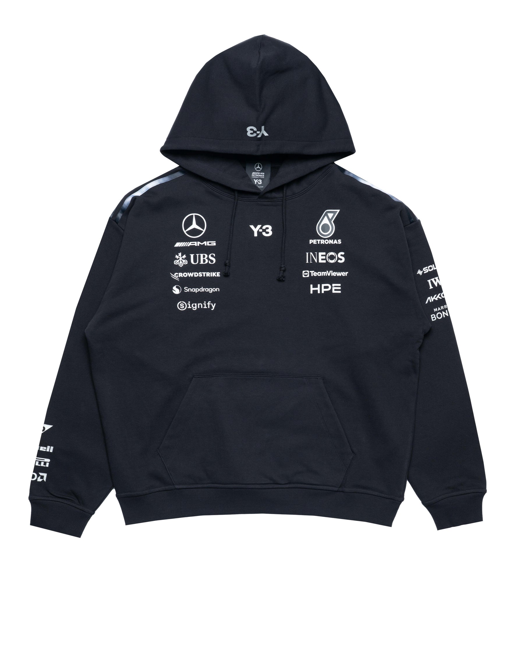 Y-3 x MERCEDES - AMG PETRONAS FORMULA 1 TEAM HOODIE