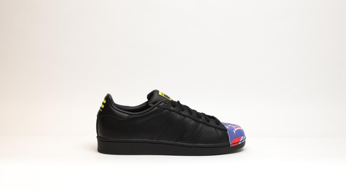 adidas Originals Superstar Supershell x Pharrell "Core Black Yellow"