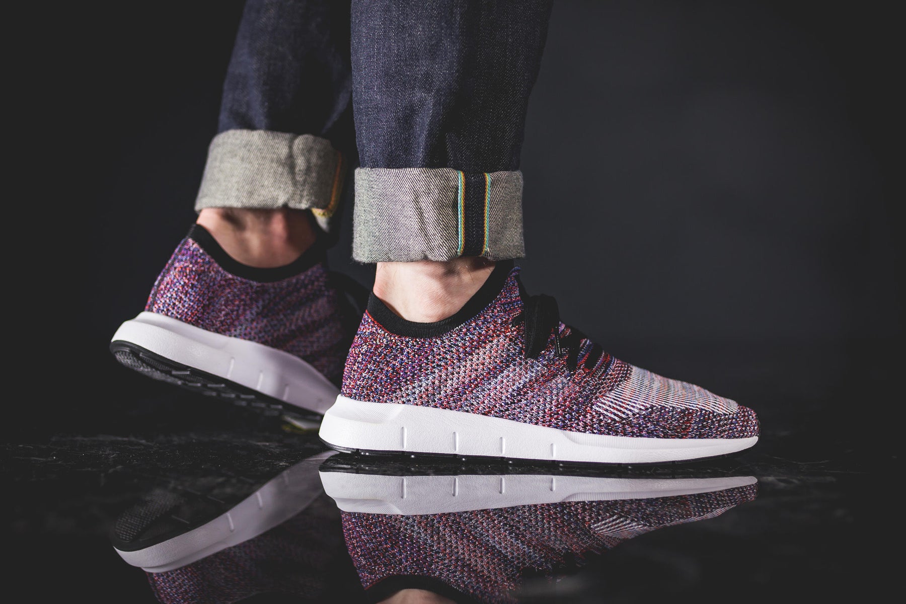 adidas Originals Swift Run Primeknit "Hi-Res Red"