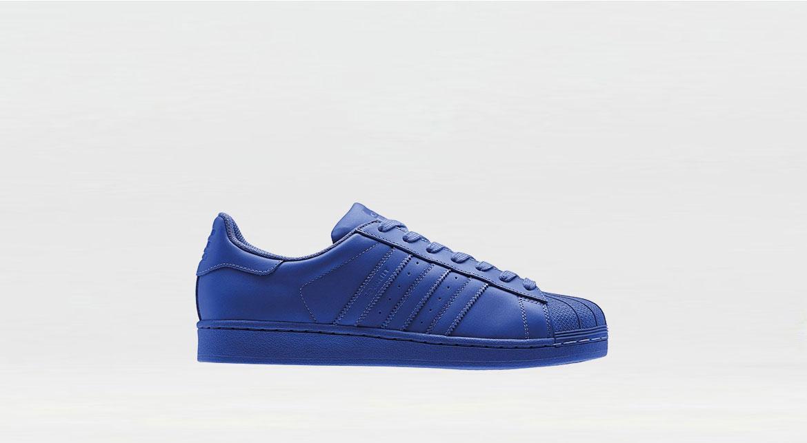 adidas Originals x Pharrell Superstar Supercolor "Bold Blue"