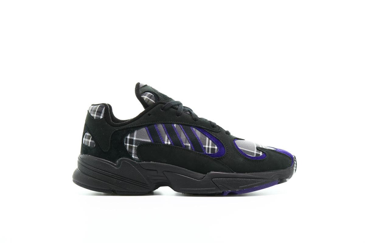 adidas Originals Yung-1 Tartan "Black Purple"