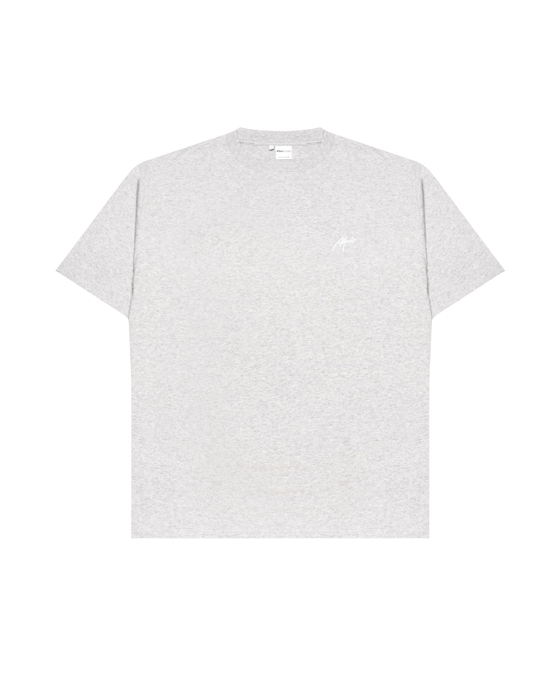Afew Goods Logo Tee (Grey)