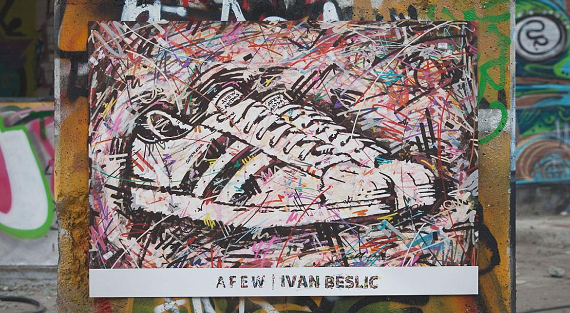 Afew x Ivan Beslic Superstar Poster