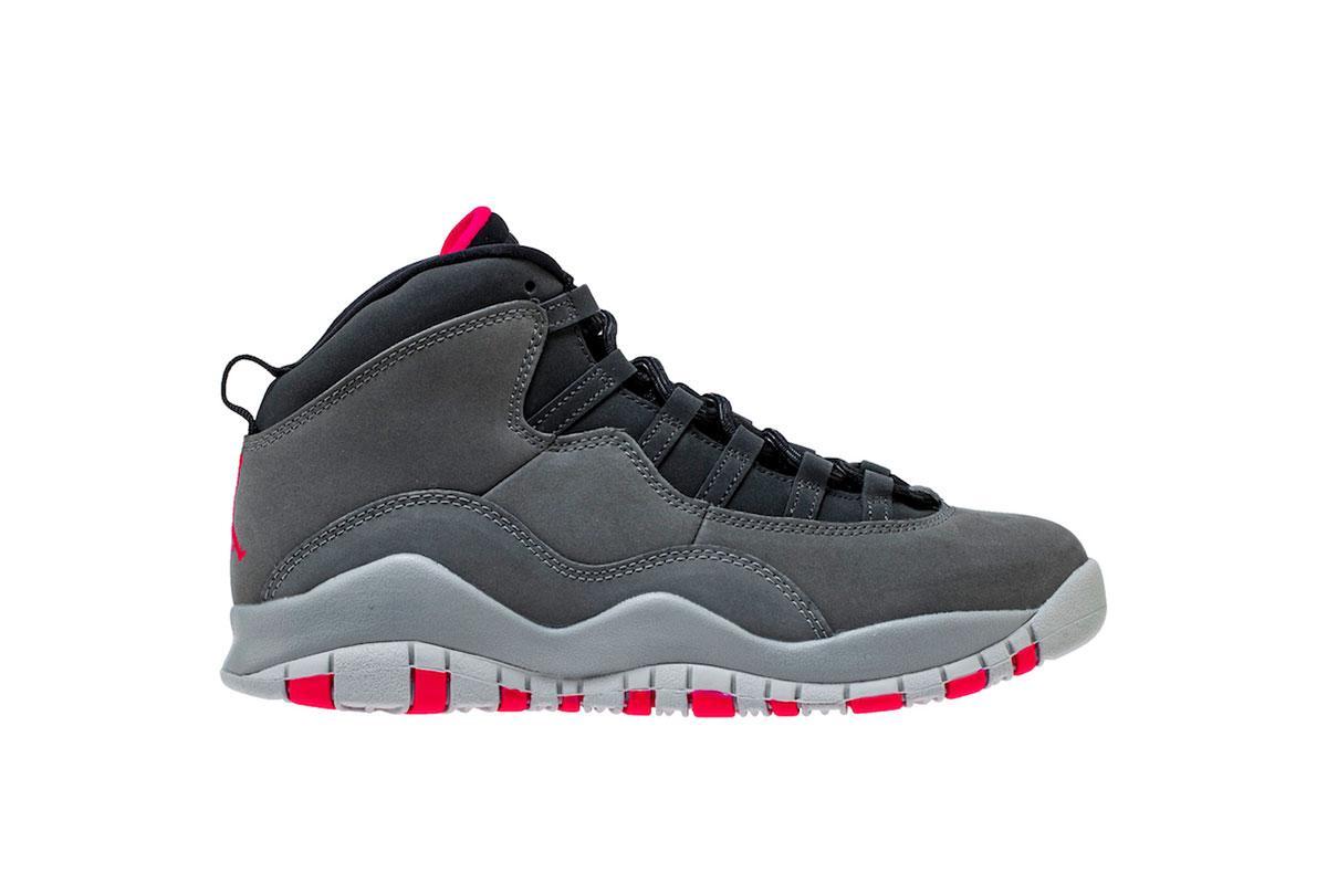Air Jordan 10 Retro (GS) "Smoke Grey"