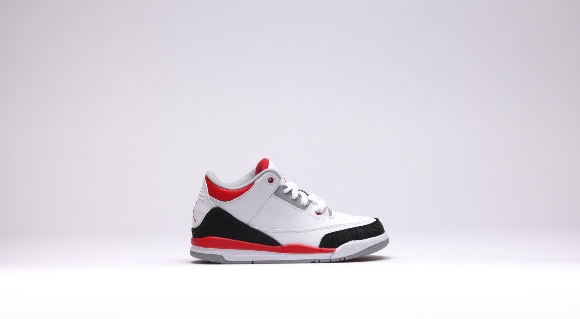 Air Jordan 3 Retro (PS) "Fire Red"