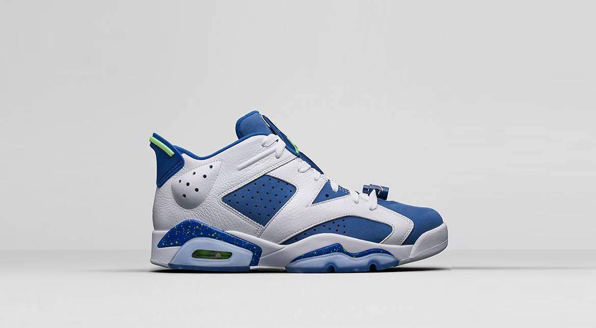 Air Jordan 6 Retro Low "Seahawks"