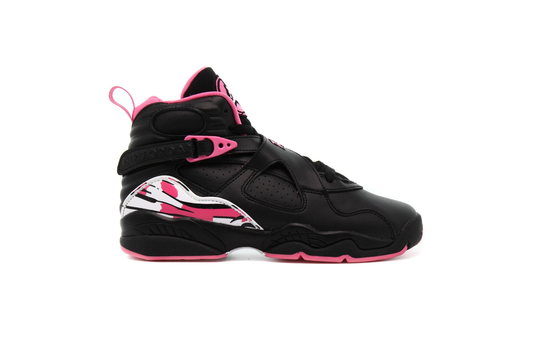 Air Jordan 8 RETRO (GS) "BLACK"