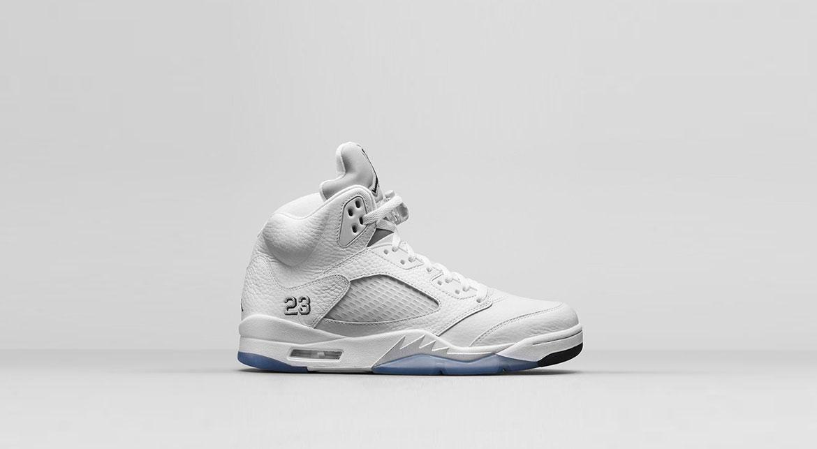 Air Jordan 5 Retro BG "metallic Silver"