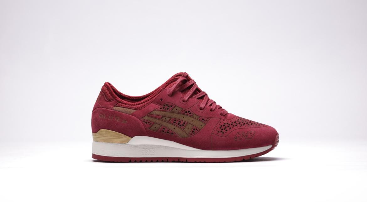 Asics Gel Lyte III "laser Cut" Burgundy