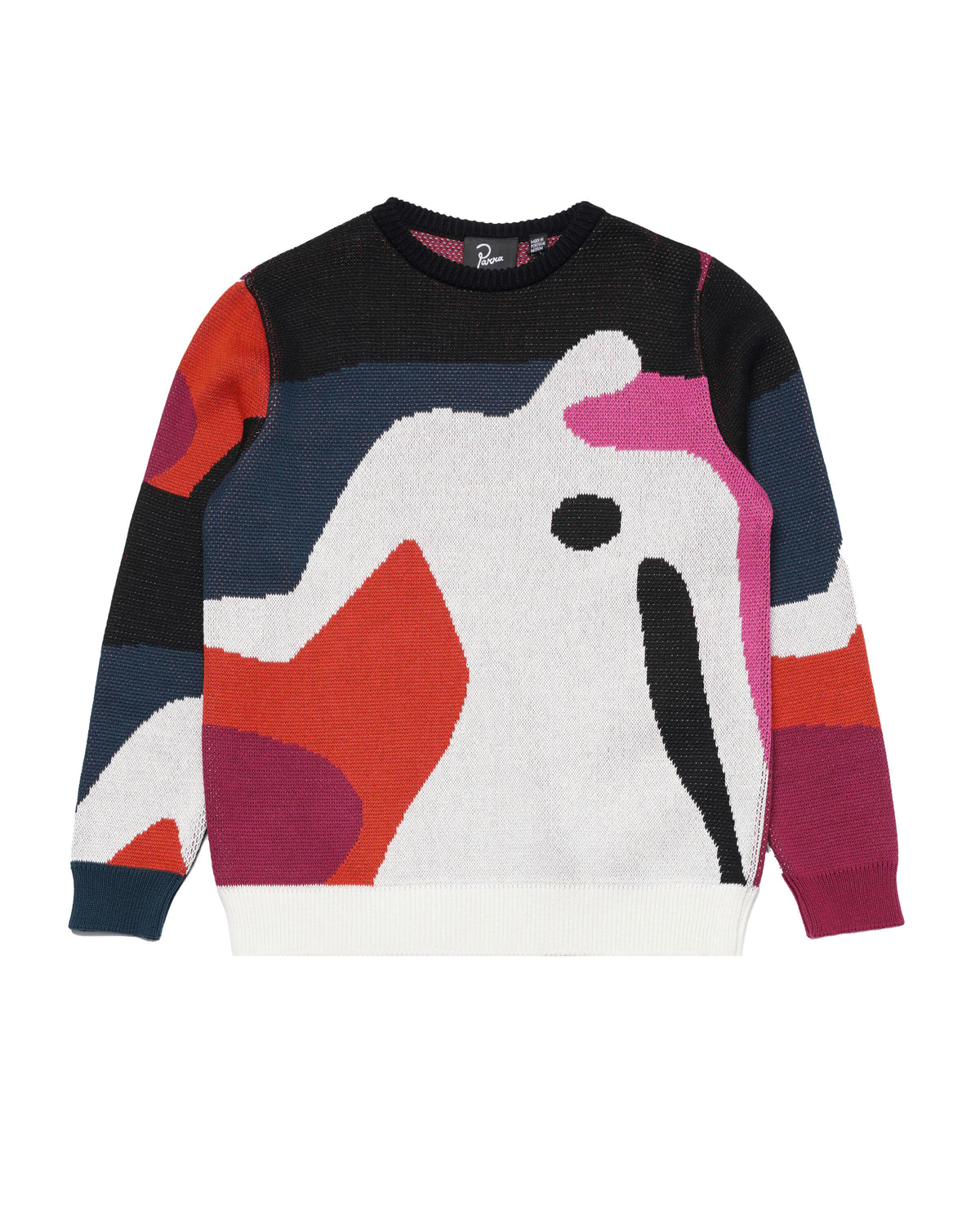 by Parra grand ghost caves knitted pullover