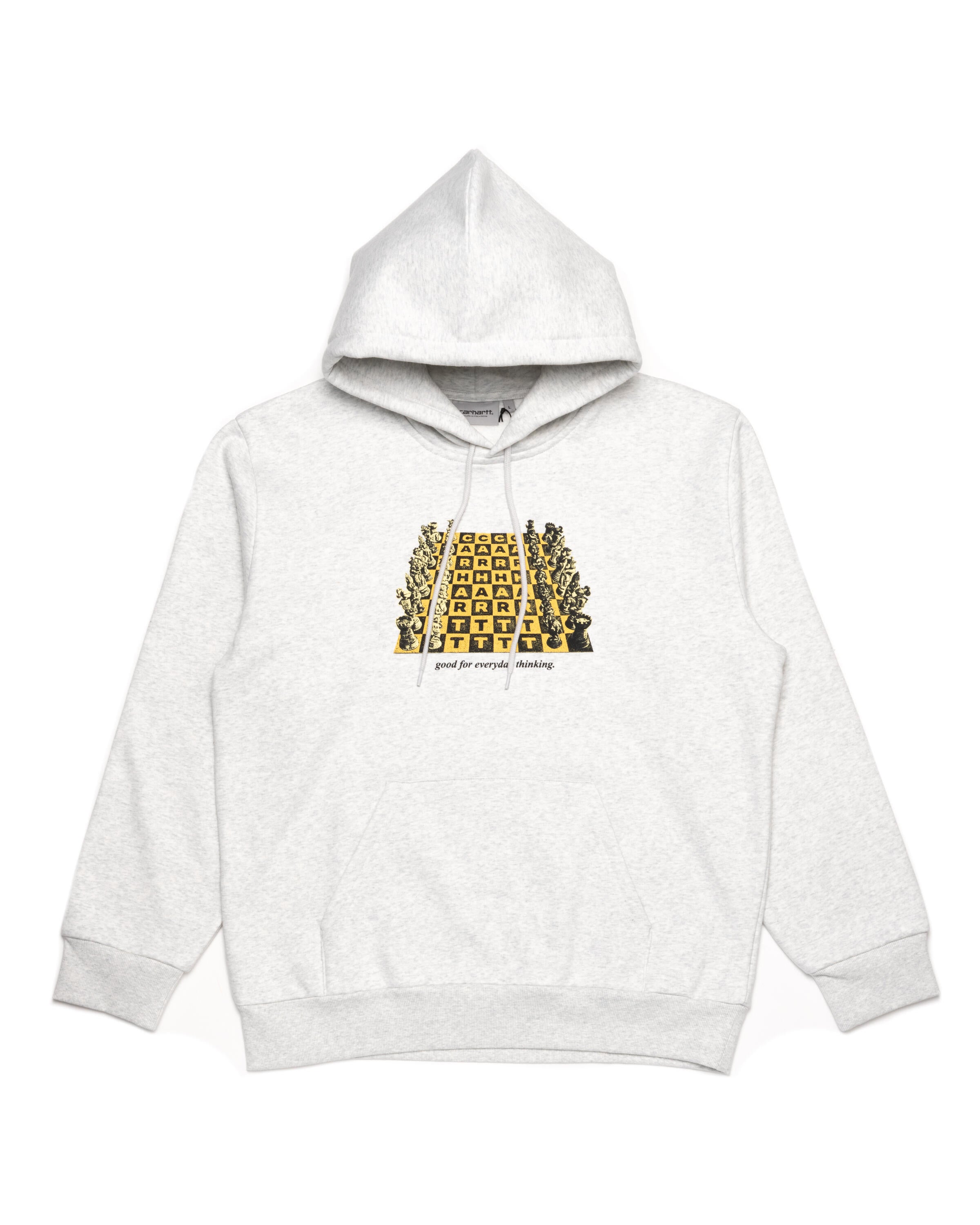 [CARHARTT]★韓国大人気★HOODED CHESSBOARD SWEATSHIRT Carhartt WIP Chessboard Hooded Sweatshirt Black - Penloe