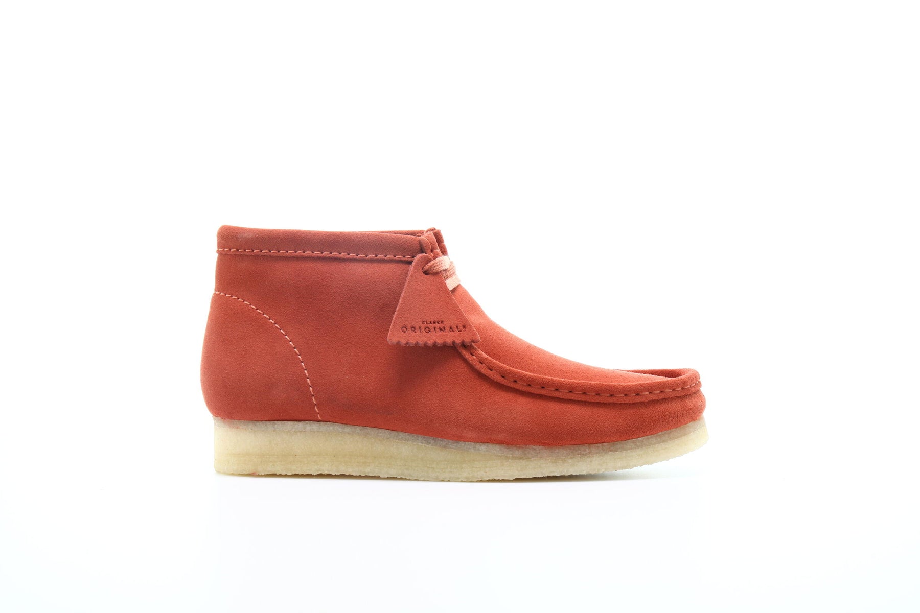 Clarks Originals Wallabee Boot " Burnt Orange Suede"