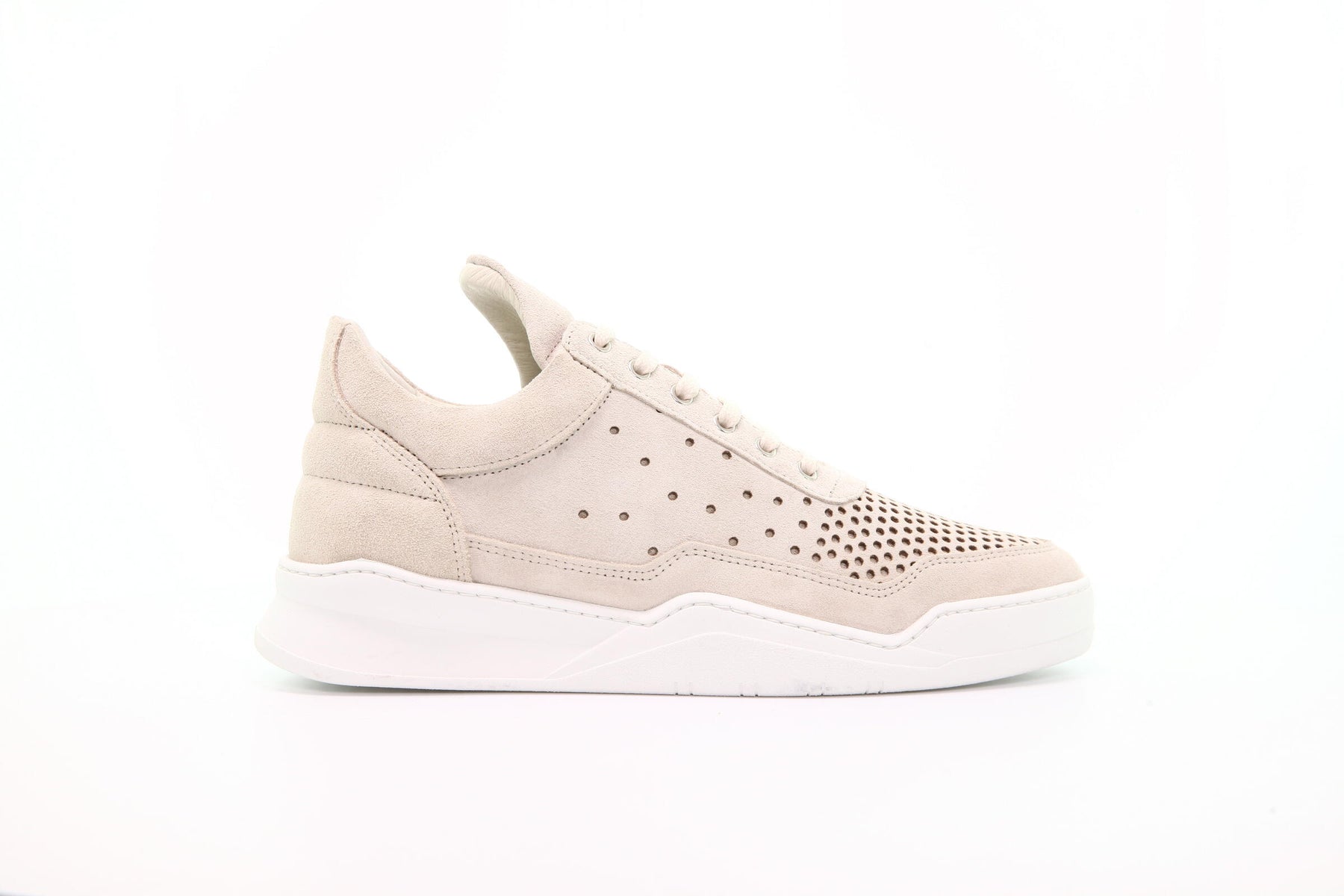 Filling Pieces Low Top Ghost Gradient perforated "Off White"