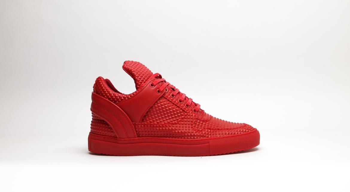 Filling Pieces Low Top Transformed "Pyramid Red"