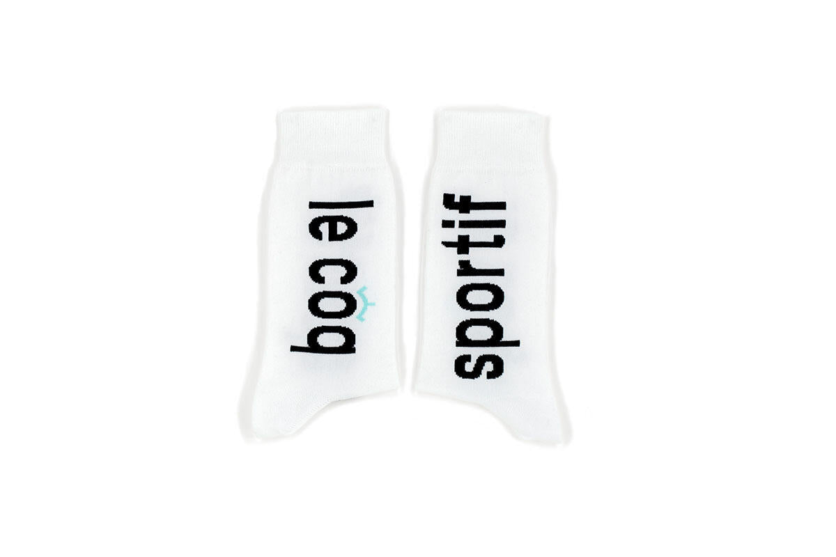 Le Coq Sportif x 24KTS Socks "Optical White"