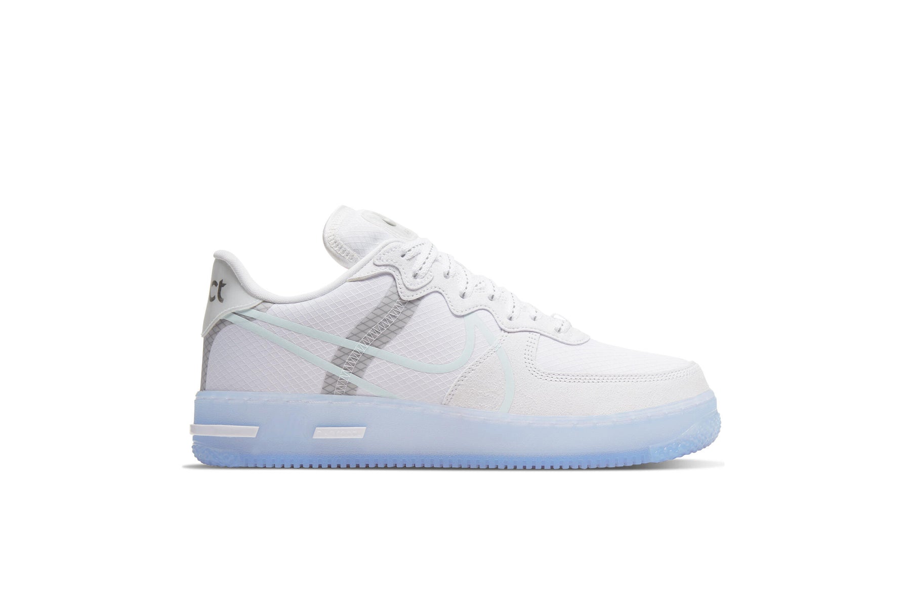 Nike AIR FORCE 1 REACT QS "WHITE"