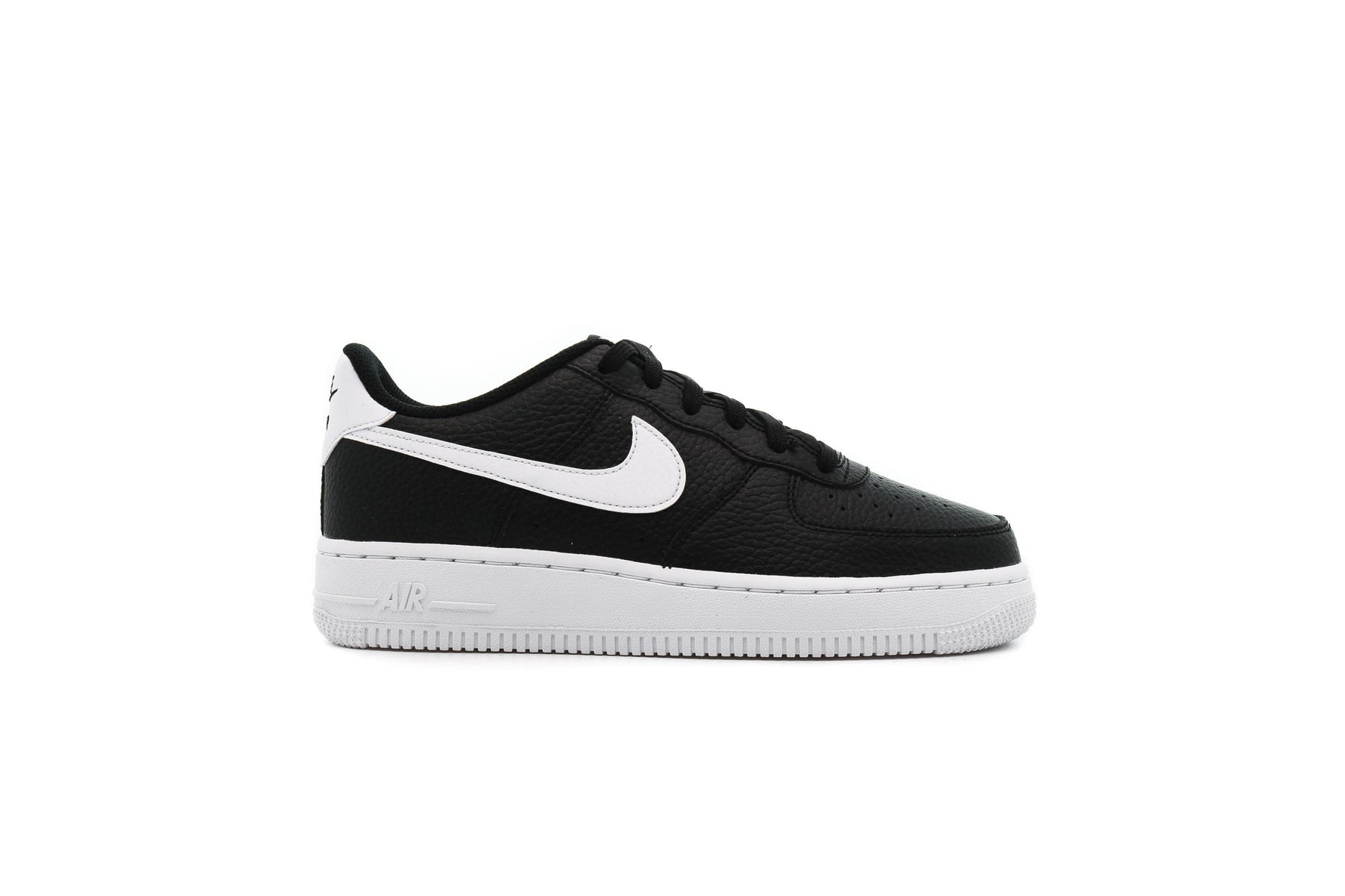 Nike AIR FORCE 1 (GS) "BLACK"