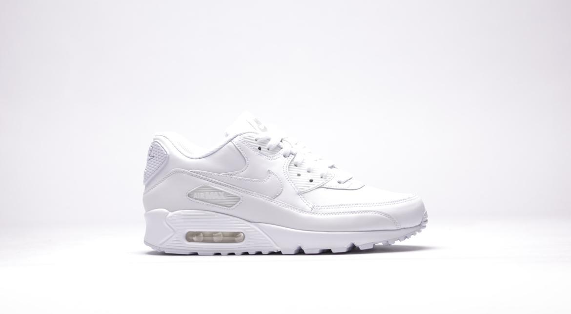Nike Air Max 90 Leather "All White"