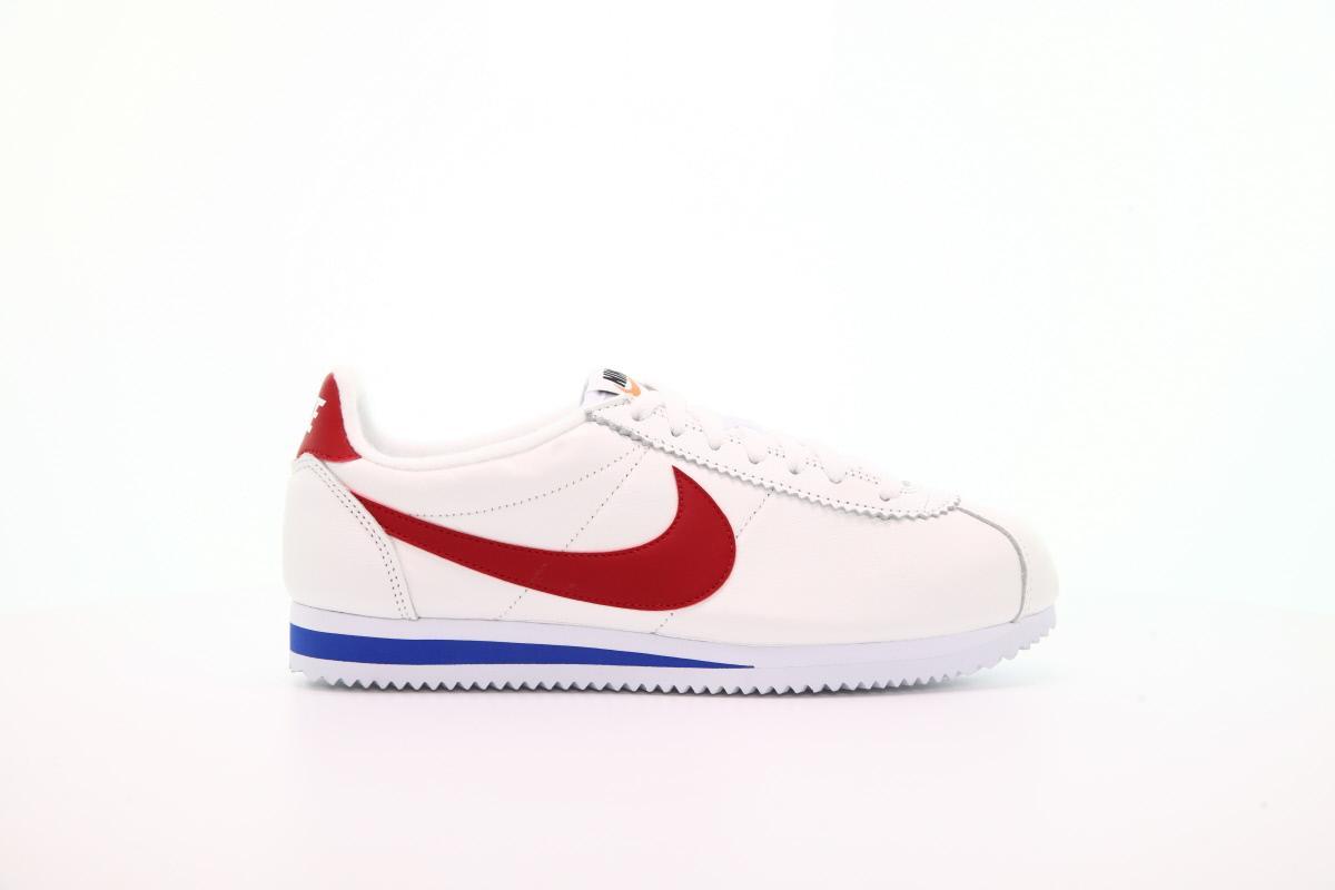 Nike Classic Cortez Leather "White & Red"
