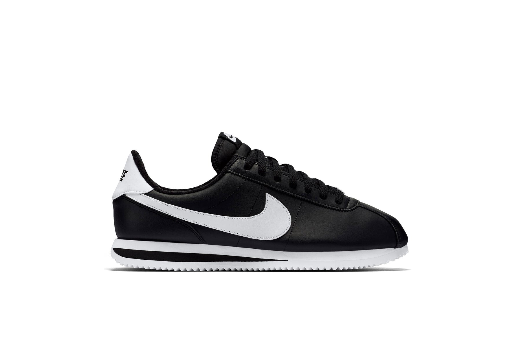 Nike CORTEZ BASIC LEATHER "BLACK"