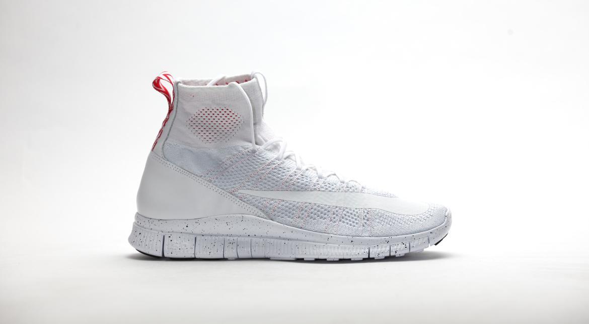 Nike Free Flyknit Mercurial "White"