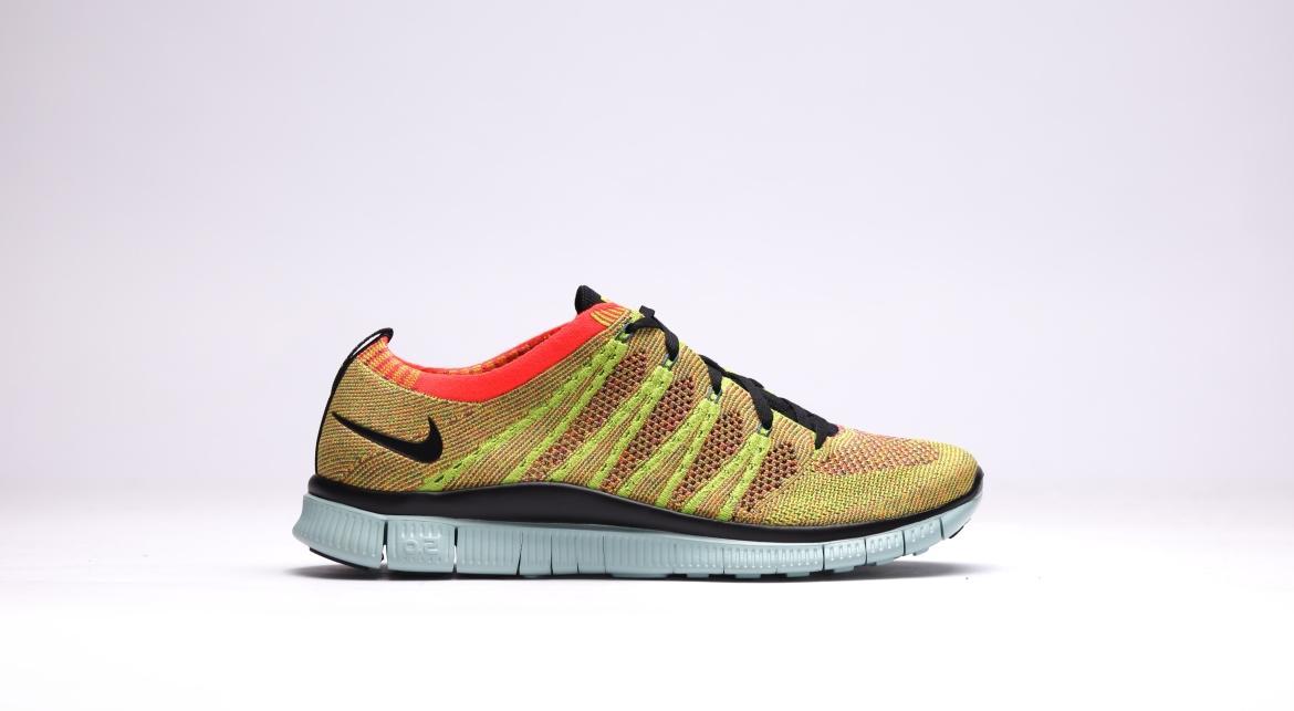 Nike Free Flyknit Nsw "Bright Crimson"