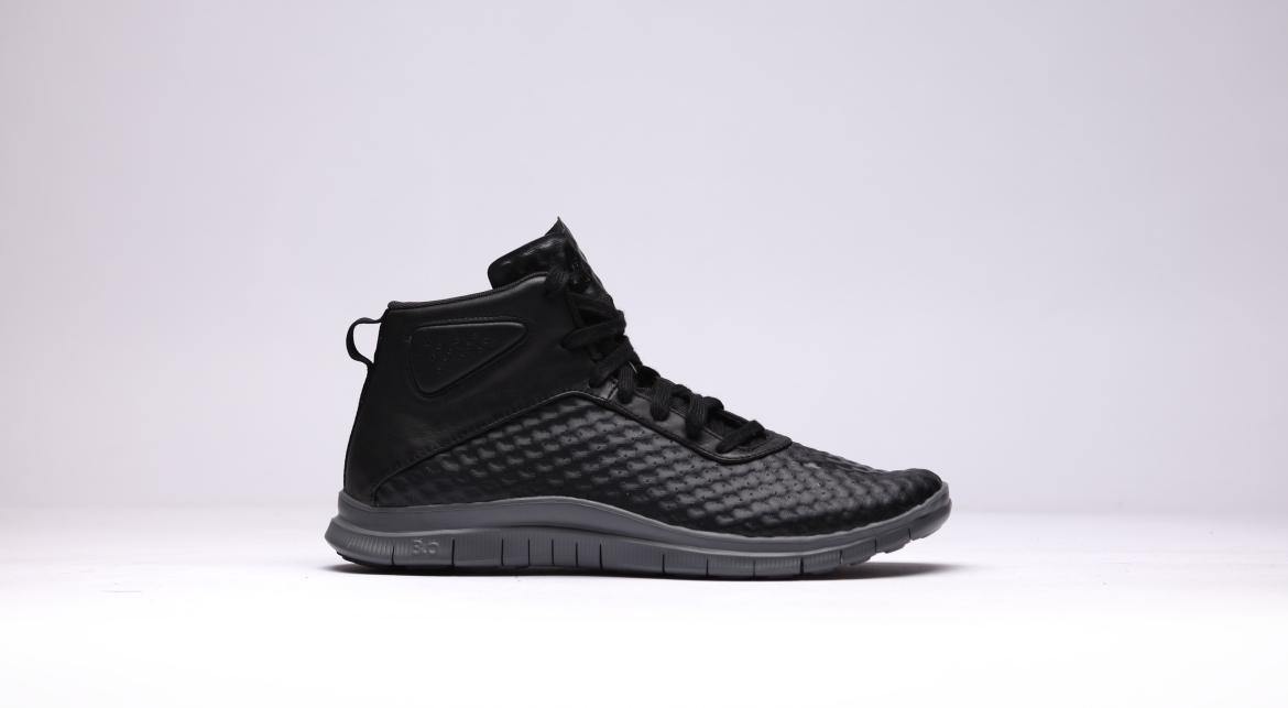 Nike Free Hypervenom Mid "All Black"