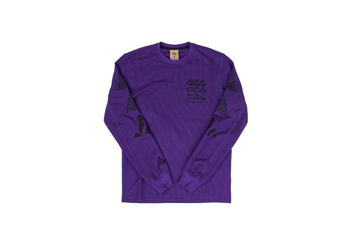 Nike M NRG ACG LS GX Waffle Top "Court Purple"