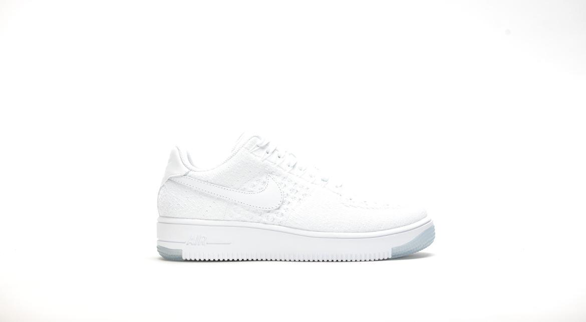Nike W Air Force 1 Flyknit Low "All White"