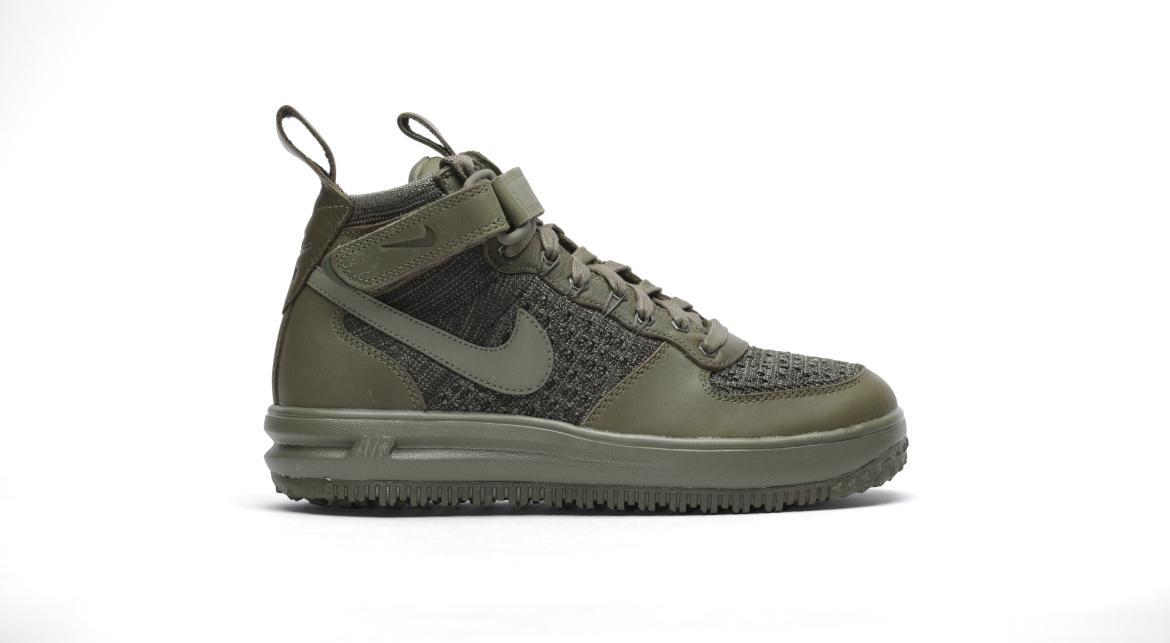Nike W Lunar Force 1 Flyknit Workboot "Medium Olive"