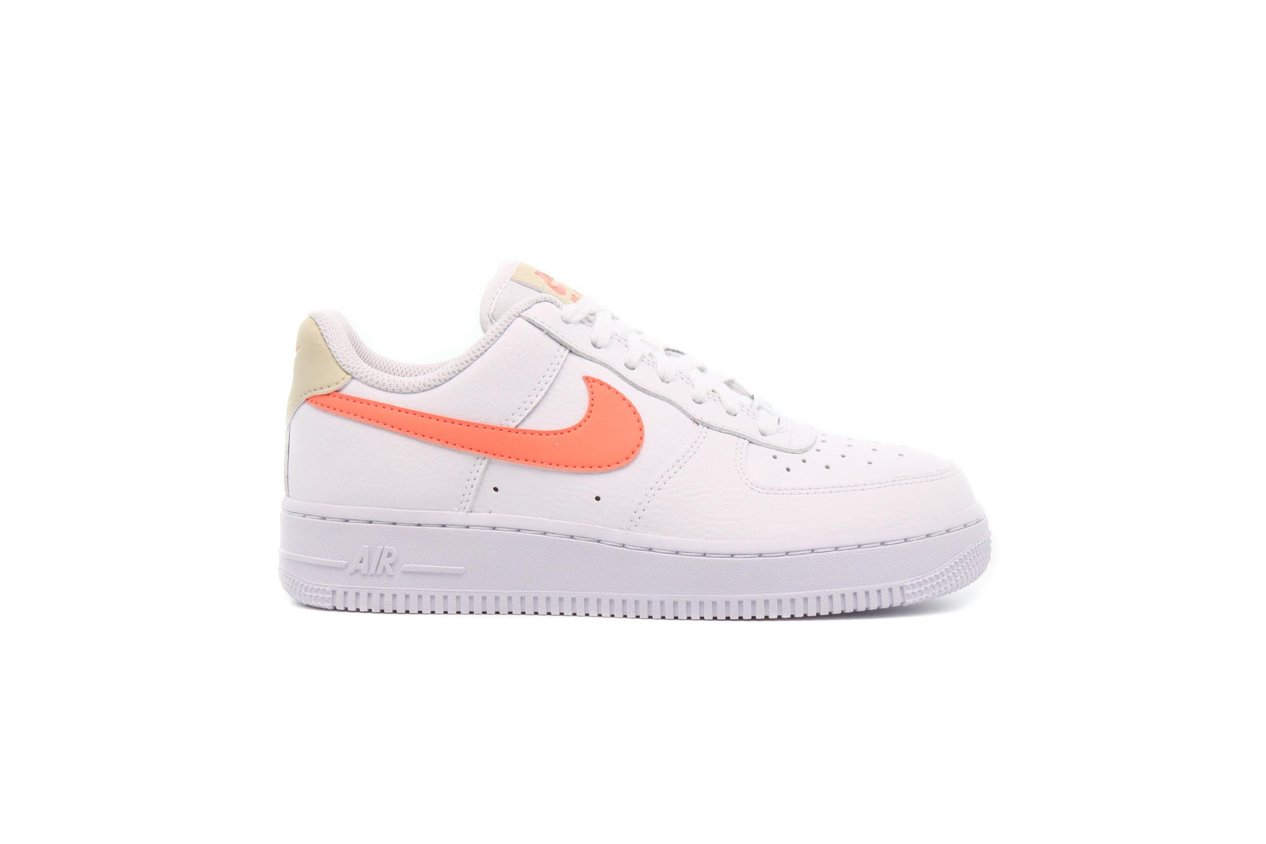 Nike WMNS AIR FORCE 1 '07 "WHITE ORANGE"