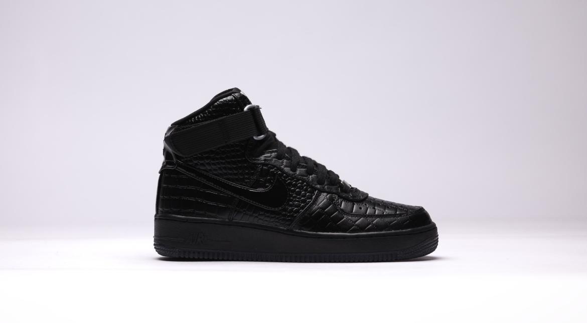 Nike Wmns Air Force 1 Hi PRM "Black Croc"