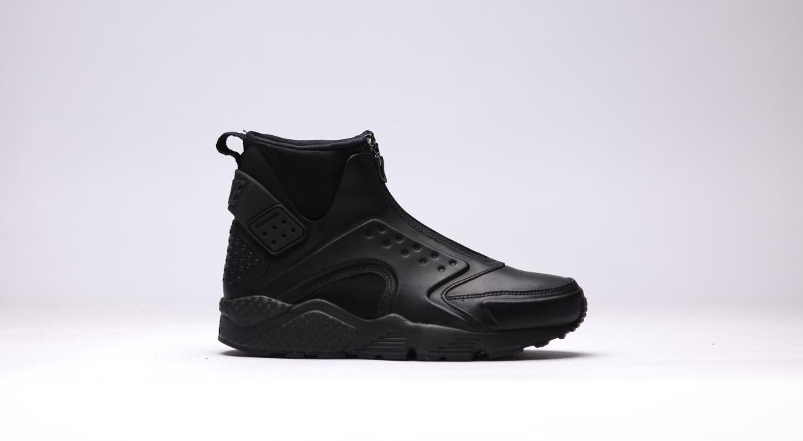Nike Wmns Air Huarache Run Mid "Triple Black"