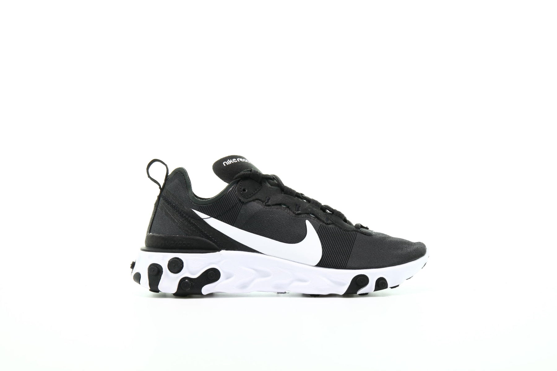 Nike WMNS React Element 55 "Black And White"