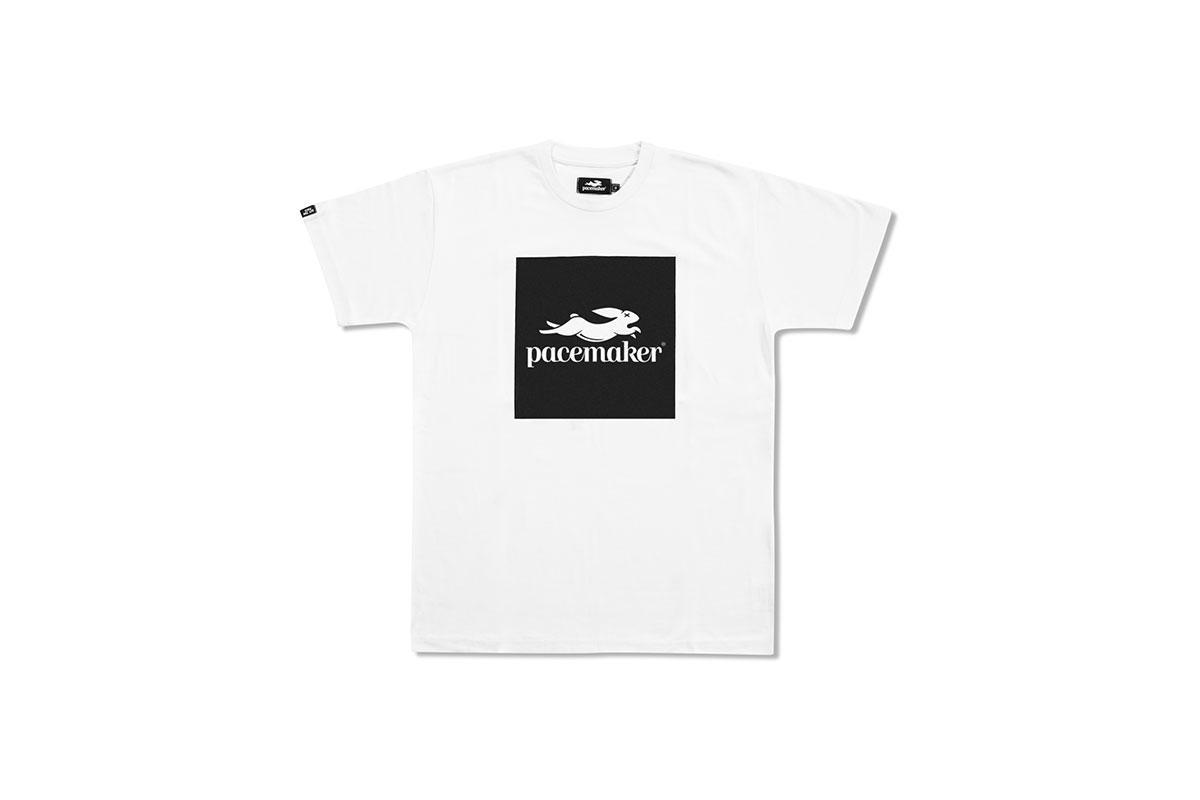 Pacemaker Logo Tee "White"