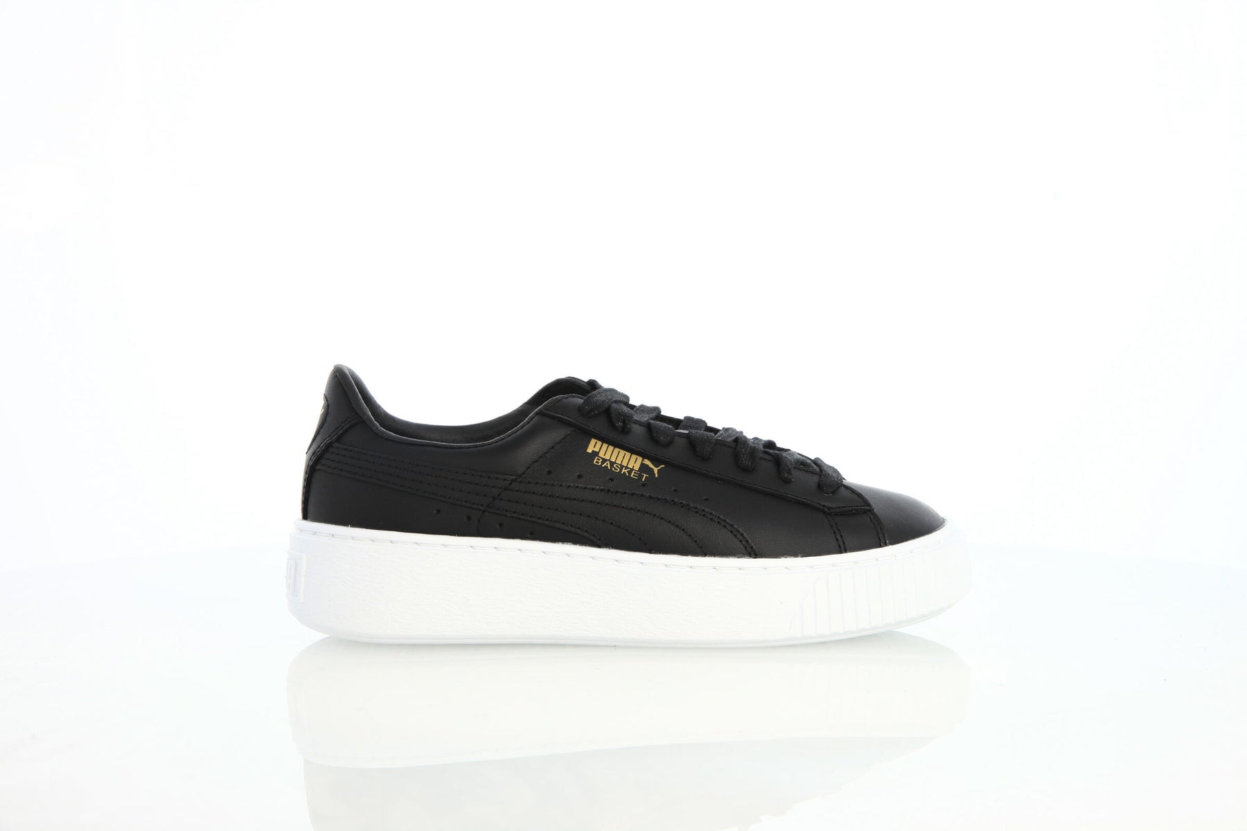 Puma Basket Platform Core Womens "Puma Black"