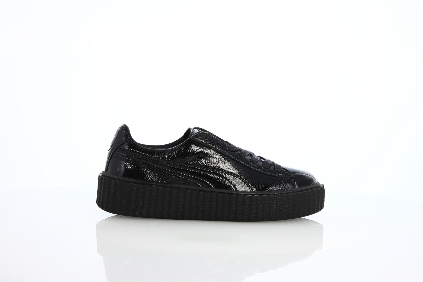 Puma CREEPER WRINKLED PATENT "Black Puma"